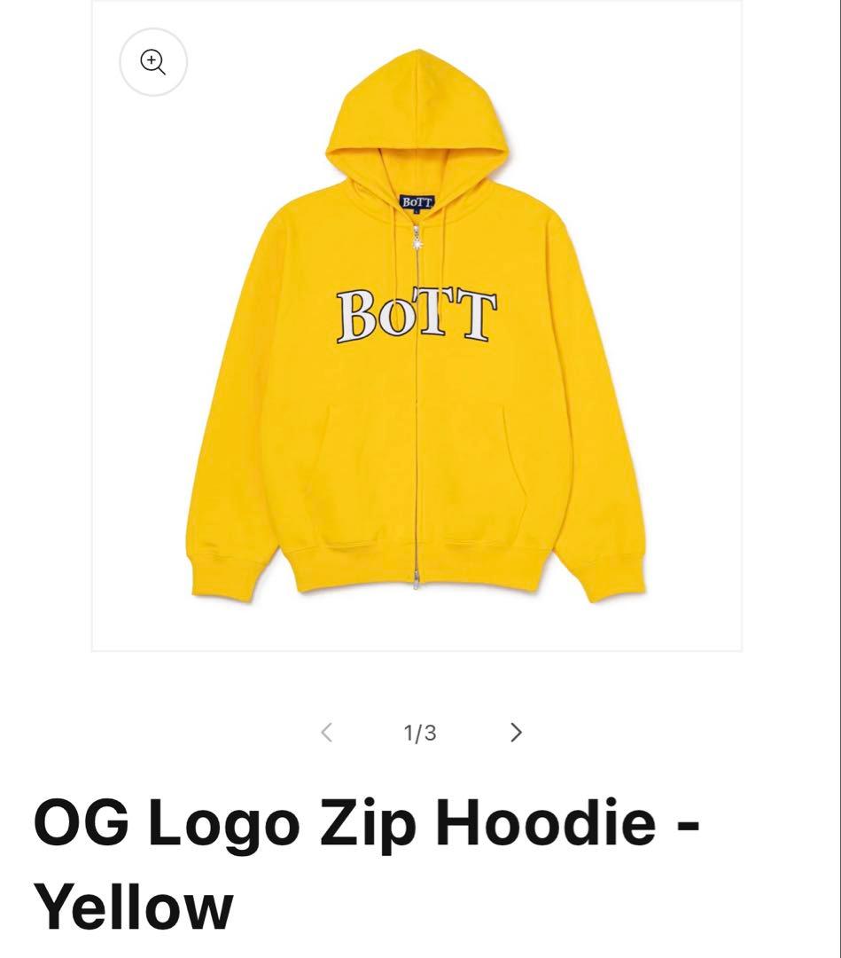 トップス BoTT OG Logo Zip Hoodie - Yellow