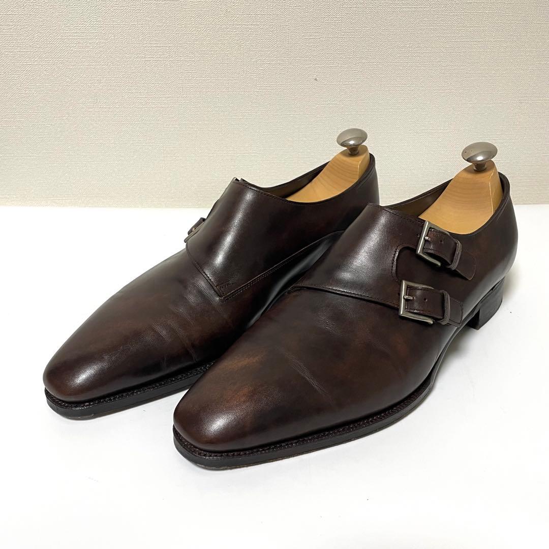 ジョンロブ CHAPEL チャペル ダブルモンク ミュージアムカーフ