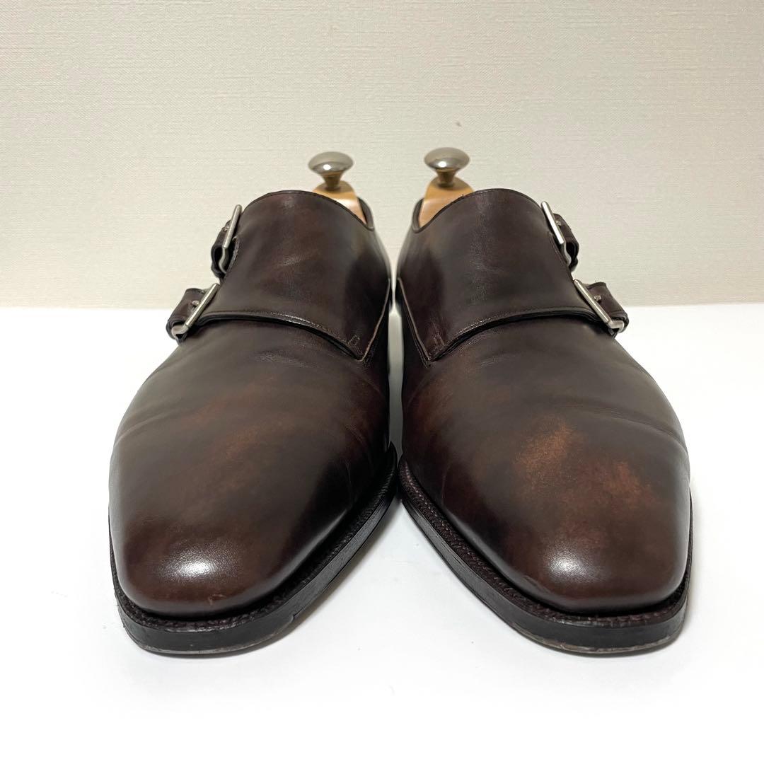 ジョンロブ CHAPEL チャペル ダブルモンク ミュージアムカーフ