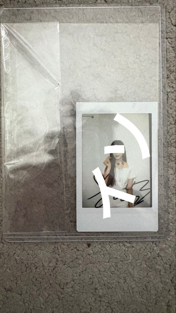 IVE イソ LINE MUSIC 当選品　直筆サイン入り　チェキ