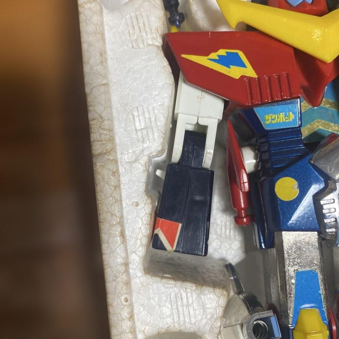 当時物　無敵超人 ザンボット3 ダイカスト 昭和 レトロ