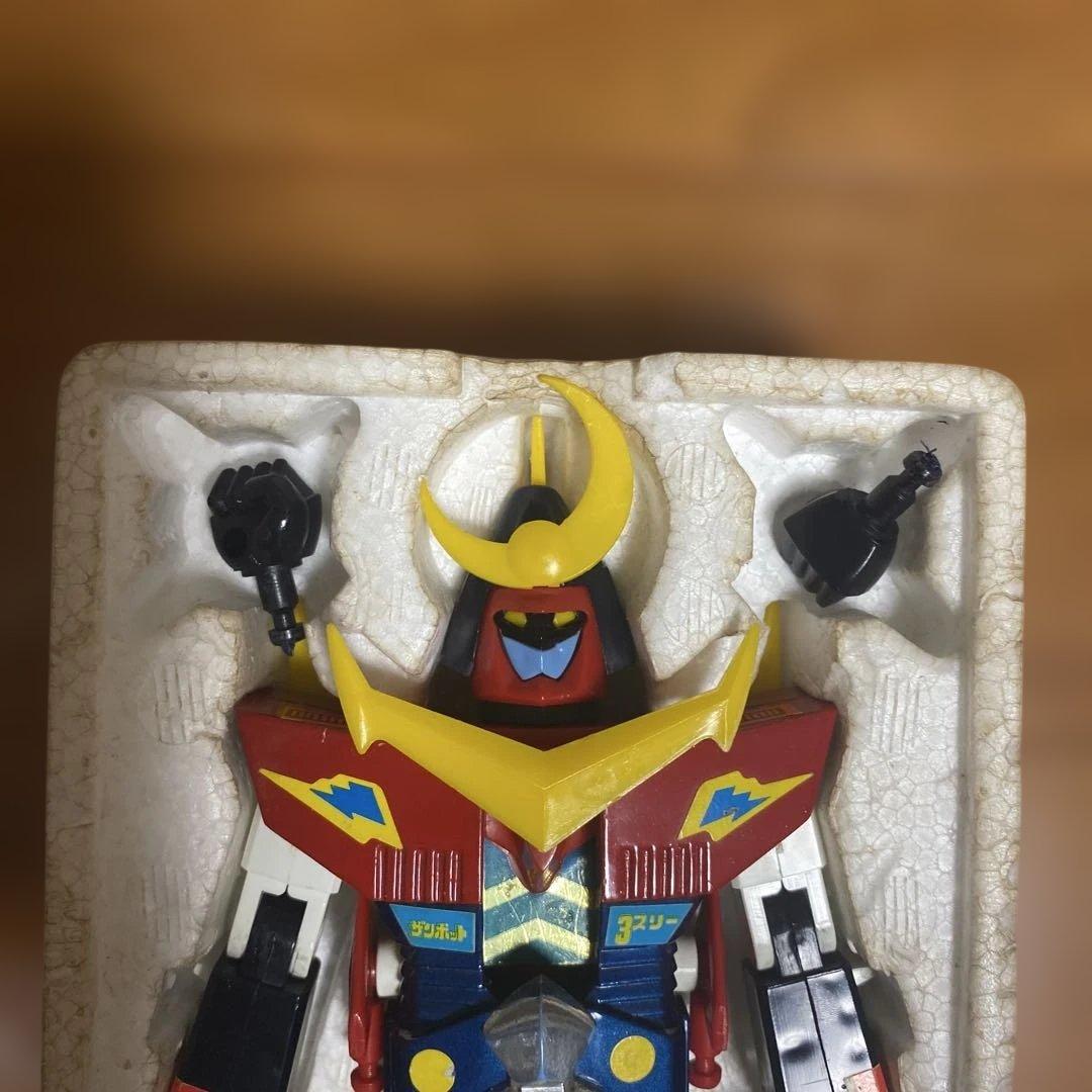 当時物　無敵超人 ザンボット3 ダイカスト 昭和 レトロ