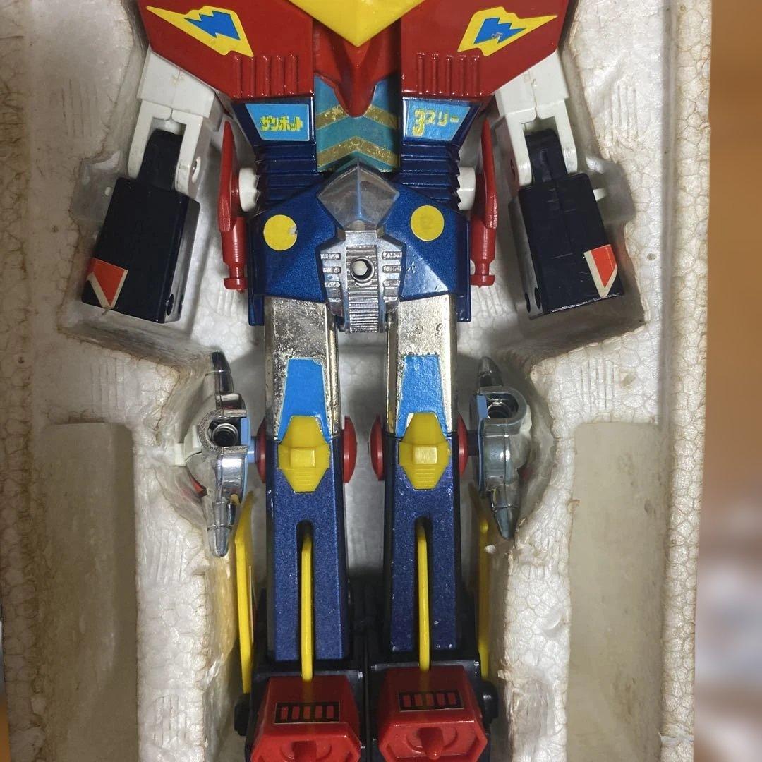 当時物　無敵超人 ザンボット3 ダイカスト 昭和 レトロ