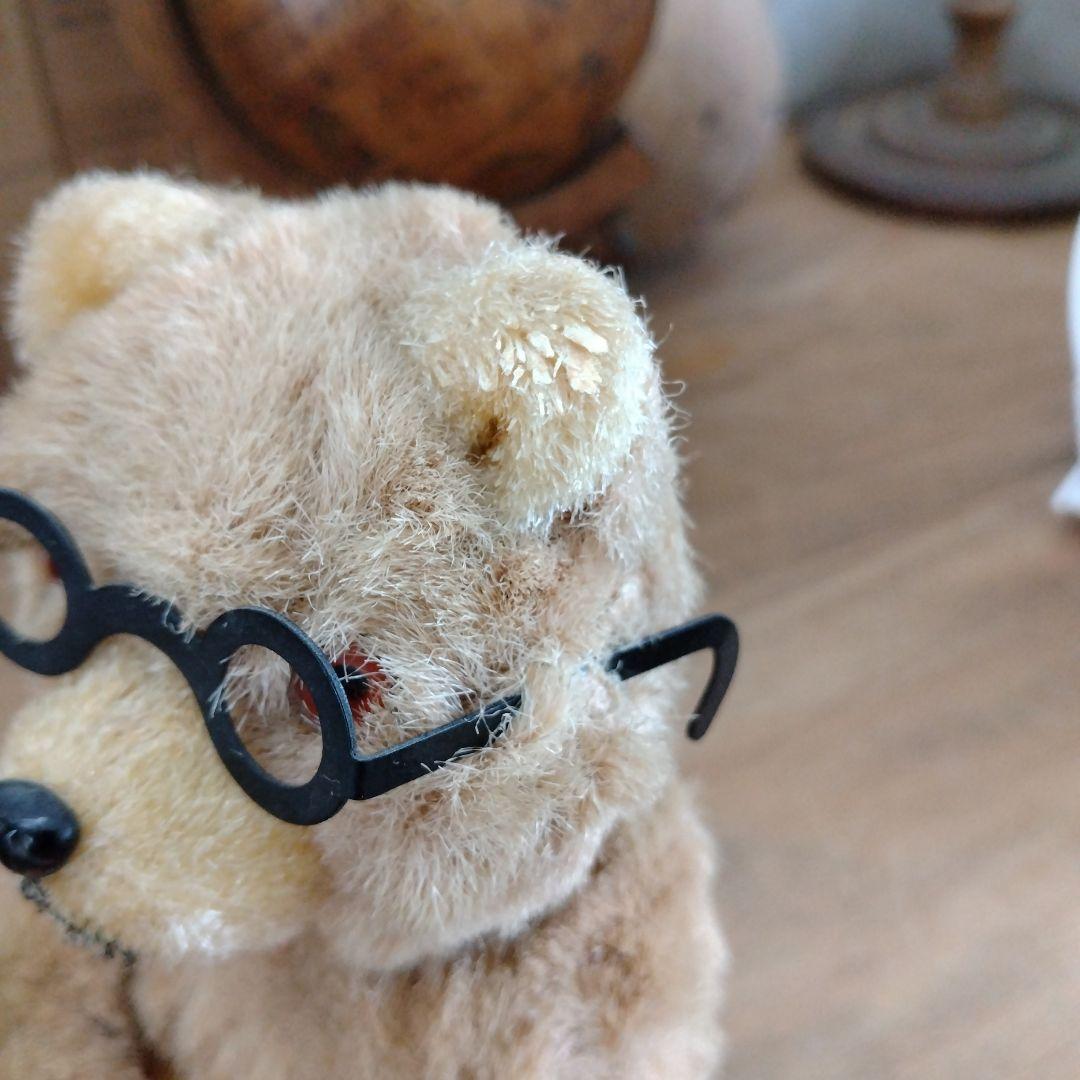 max carlアンティークベア・編み物クマさん/ゼンマイ仕掛け