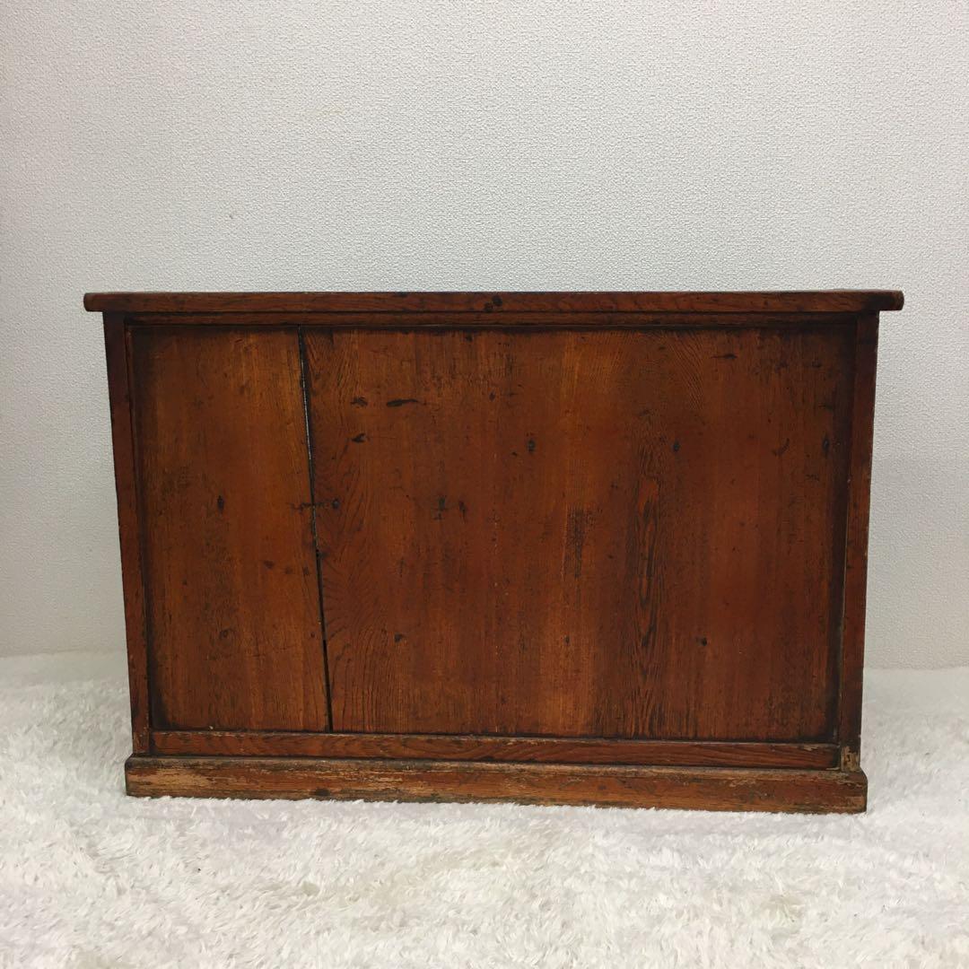 和家具 木製収納棚 アンティーク レトロ 古道具 インテリア