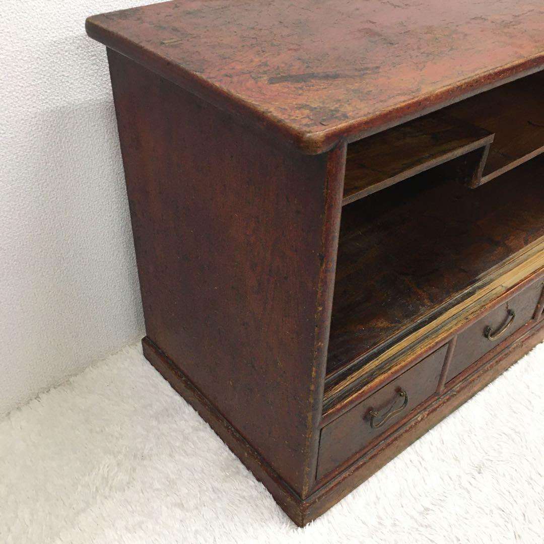 和家具 木製収納棚 アンティーク レトロ 古道具 インテリア