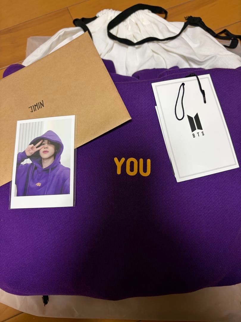BTS ジミン WITH YOU フーディー Lサイズ公式
