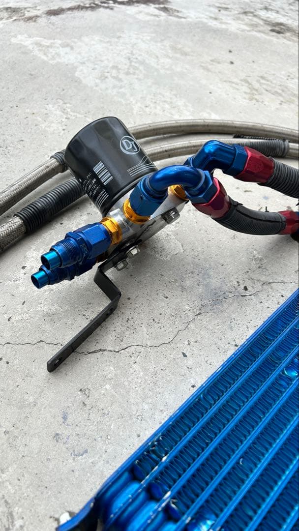 TRUSTオイルクーラー13段 jzx90 ジャンク