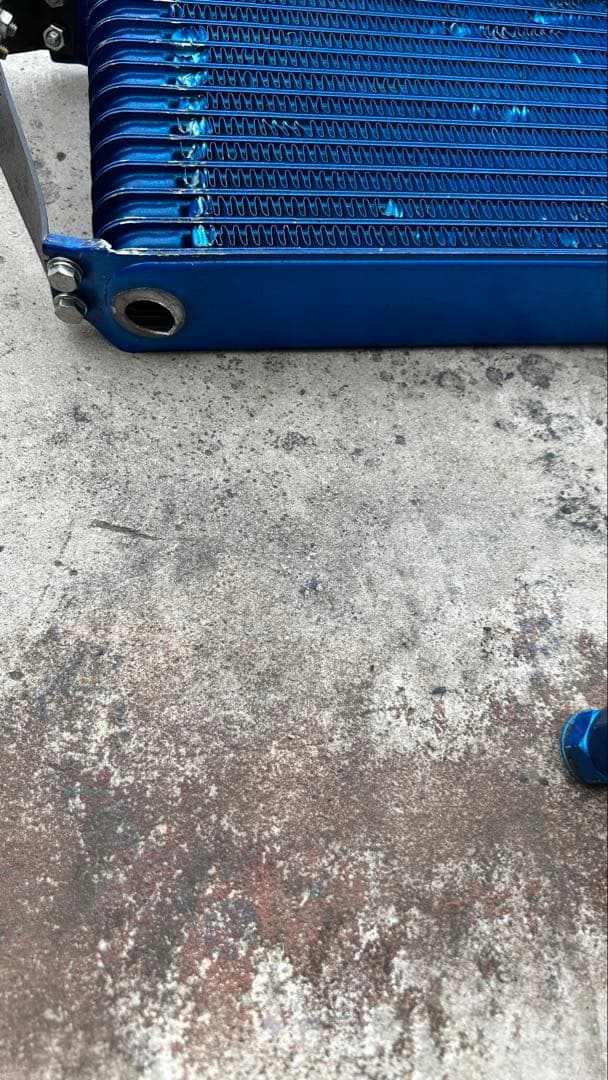 TRUSTオイルクーラー13段 jzx90 ジャンク