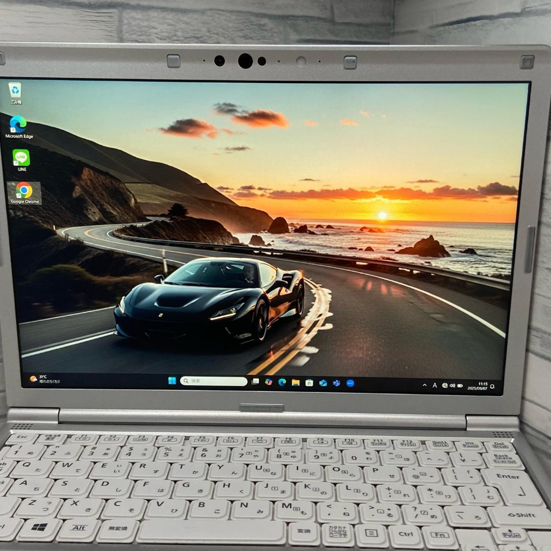 美品 i5 第8世代 Panasonic ノートPC Win11 Office