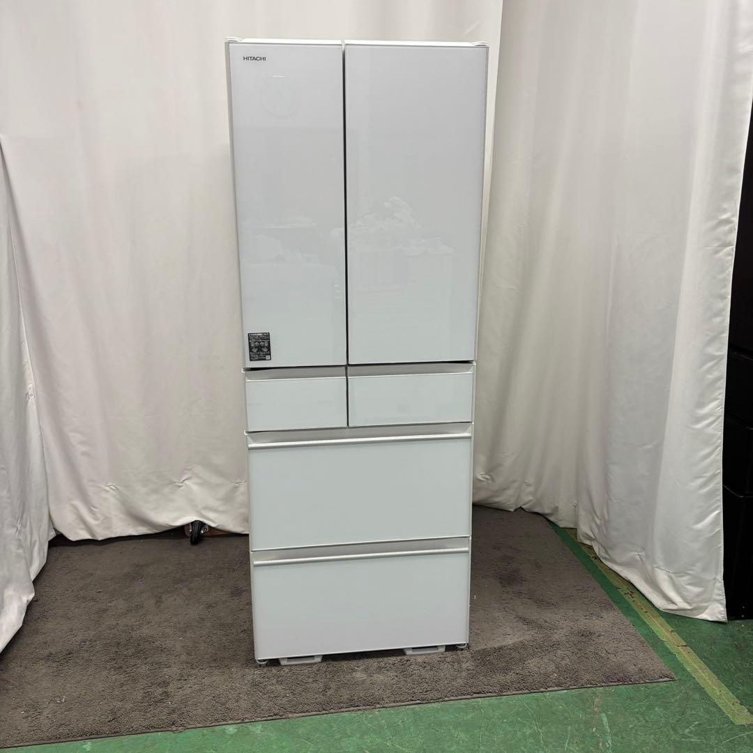 600　冷蔵庫　日立　大型　600ℓ　フレンチドア　設置無料　中古　安い　綺麗