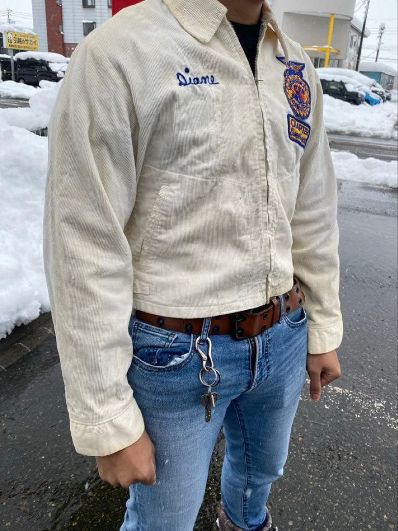 60’s FFAジャケット CHAPTER Sweetheart ホワイト