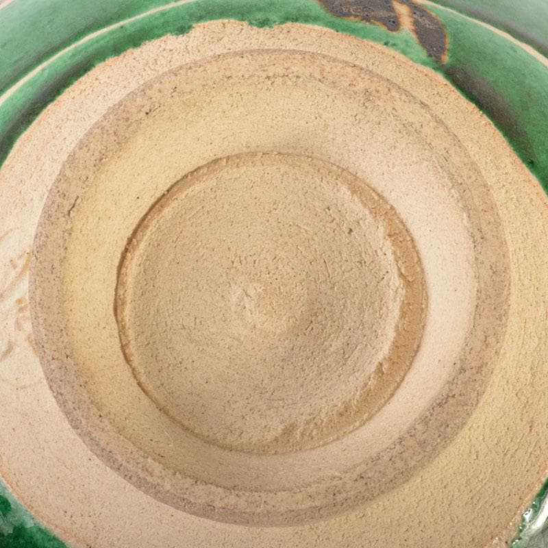 chica　京焼　六代　高橋道八作 桜模様　絵茶碗　時代箱　C　6760