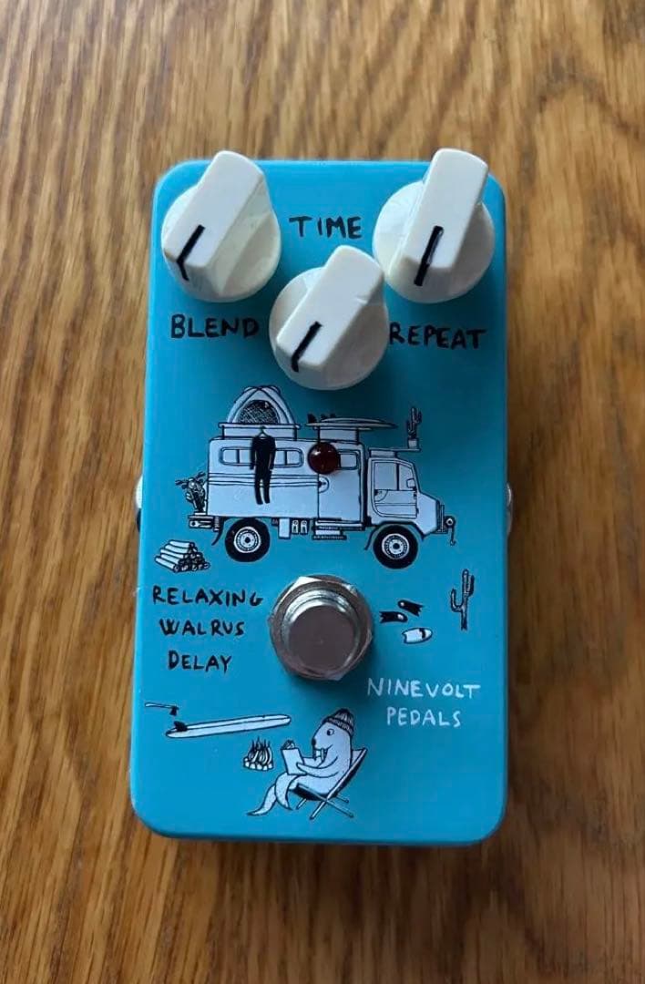 ninevolt pedal ディレイ　アニマル　エフェクター