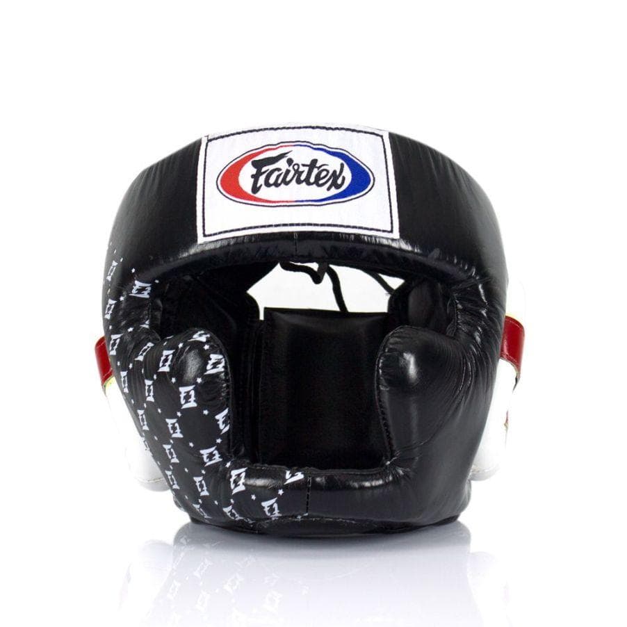 【新品】Fairtex フェアテックス ヘッドギア HG10 ブラックLサイズ