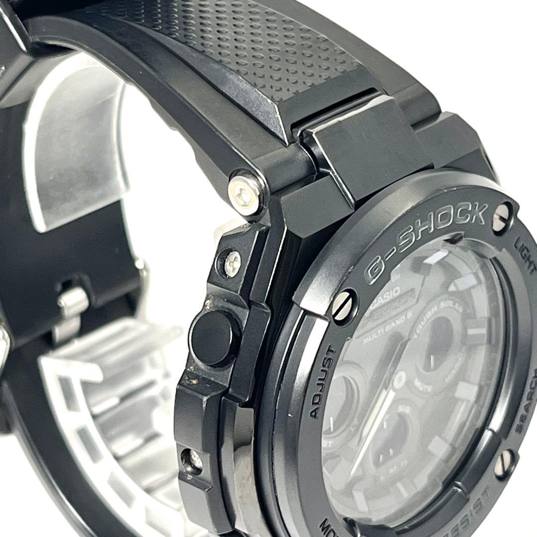 美品✨G-SHOCK GST-W300G 電波ソーラー 腕時計 ブラック