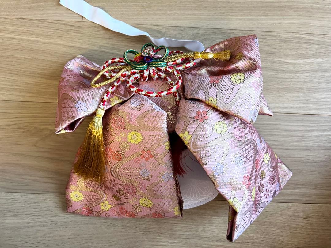 七五三(女の子　7歳) 花柄ピンク 着物セット