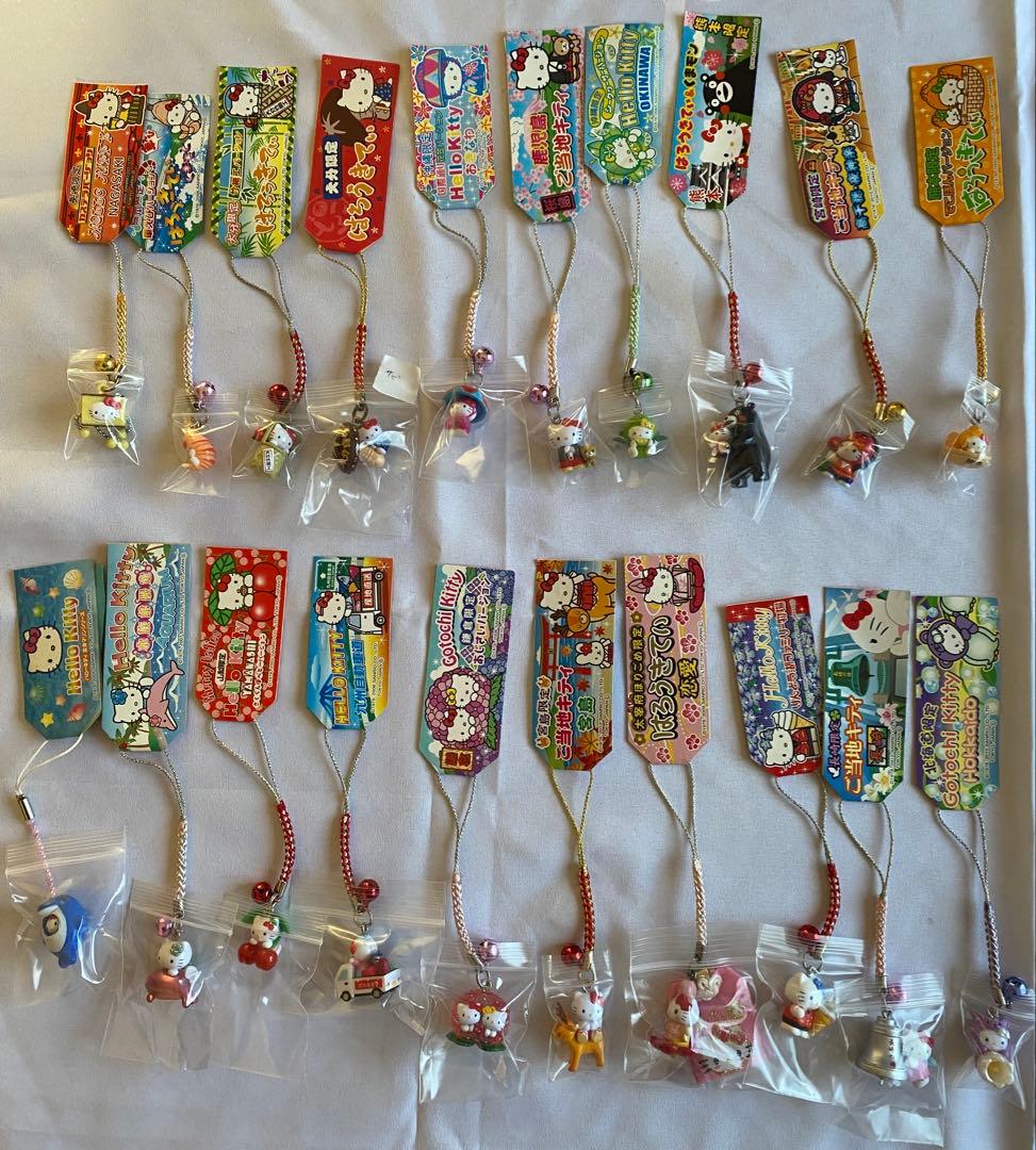 【275点】ご当地キティ 大量 根付 ストラップ 限定 まとめ売り 激レアあり