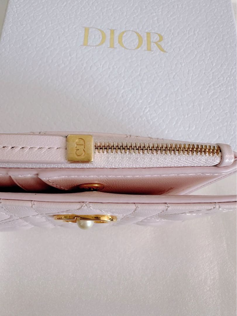 Christian Dior❤️ウォレット❤️ハート キルティング❤️折り財布