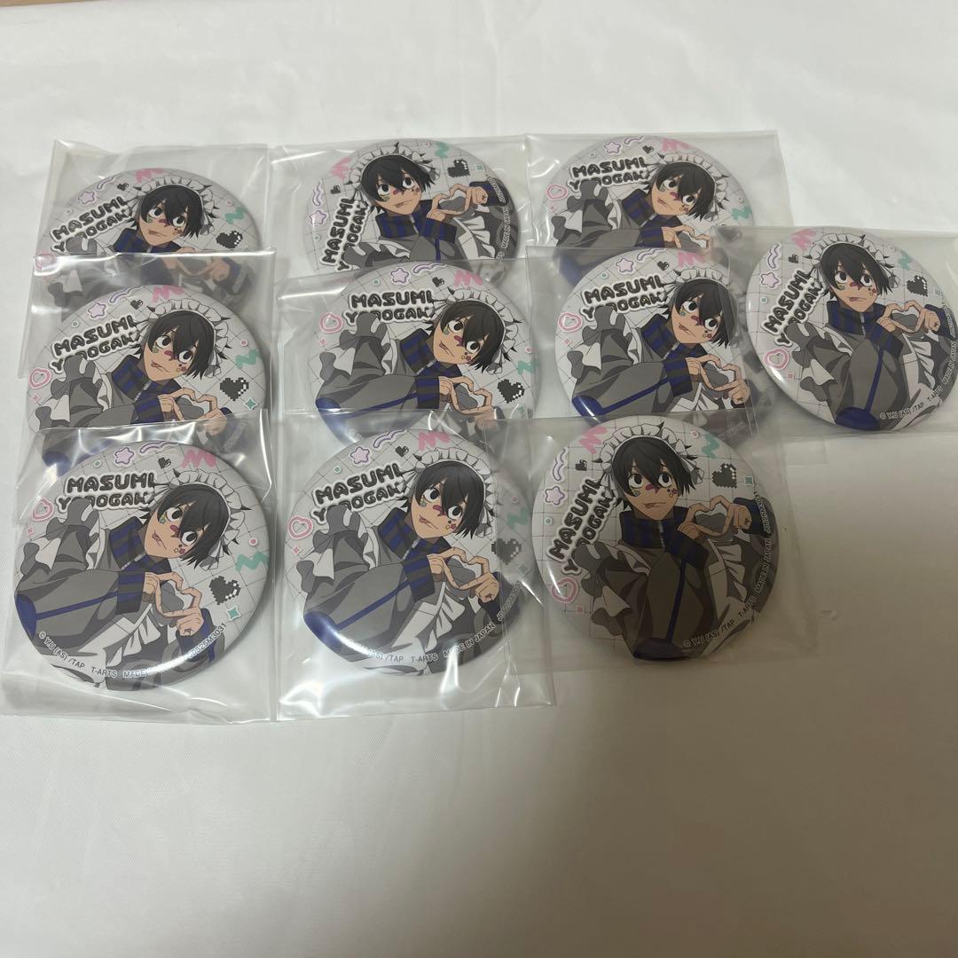 桃源暗鬼 淀川真澄 ジャージメイド缶バッジ 10個セット