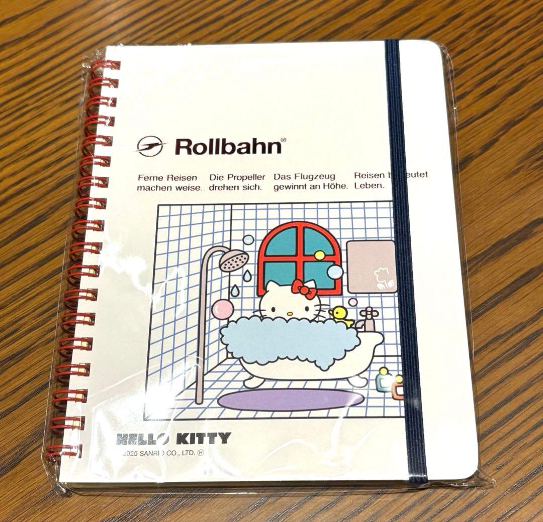 【新品未開封】サンリオキャラクター ロルバーン ポケット付メモ L ４種セット