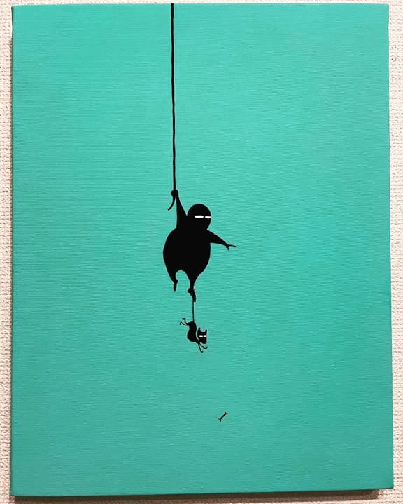 アクリル画　絵画　インテリア　アート　雑貨