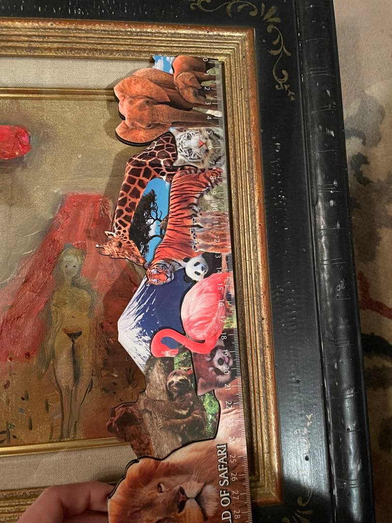 絵画　織田廣喜　オダヒロキ　富士と少女　油彩　織田ひろき　美術品　おだひろき