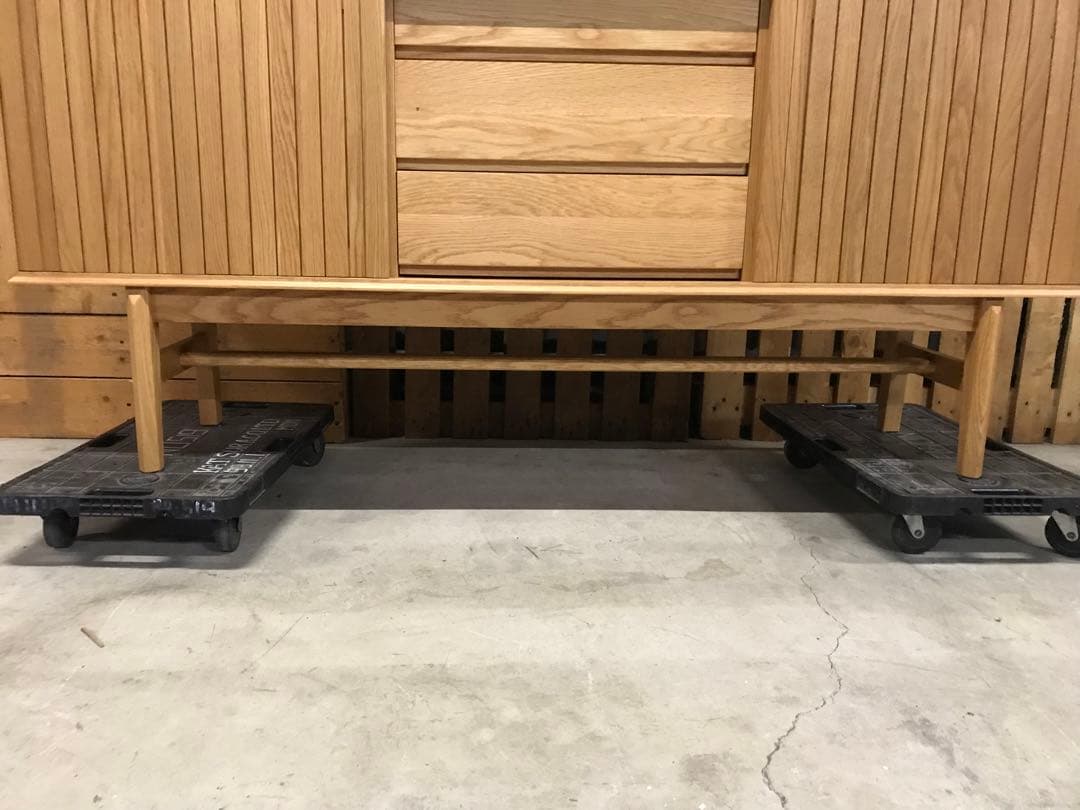 モデルルーム品 久和屋 DELTA デルタ ロングサイドボード180