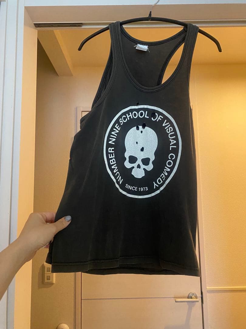 NUMBER NINE スカルプリント タンクトップ　正規品