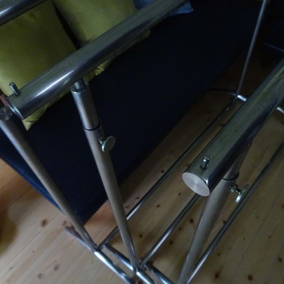 3点　ステンレス× ハンガーラック スタンド アイアン アンティーク調 アパレル