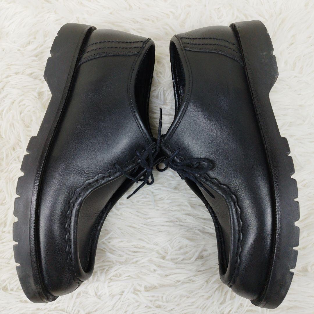 ✨美品✨ クレマン パドロール チロリアンシューズ レザー Uチップ 黒