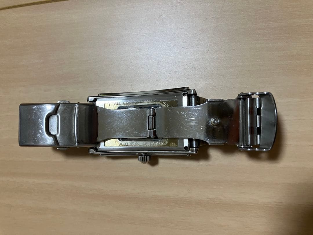 【希少】micheljordain 自動巻き ステンレスベルト 腕周り16cm