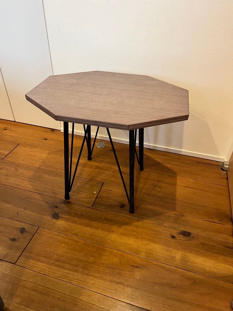 ヴィンテージ鉄脚カフェテーブル