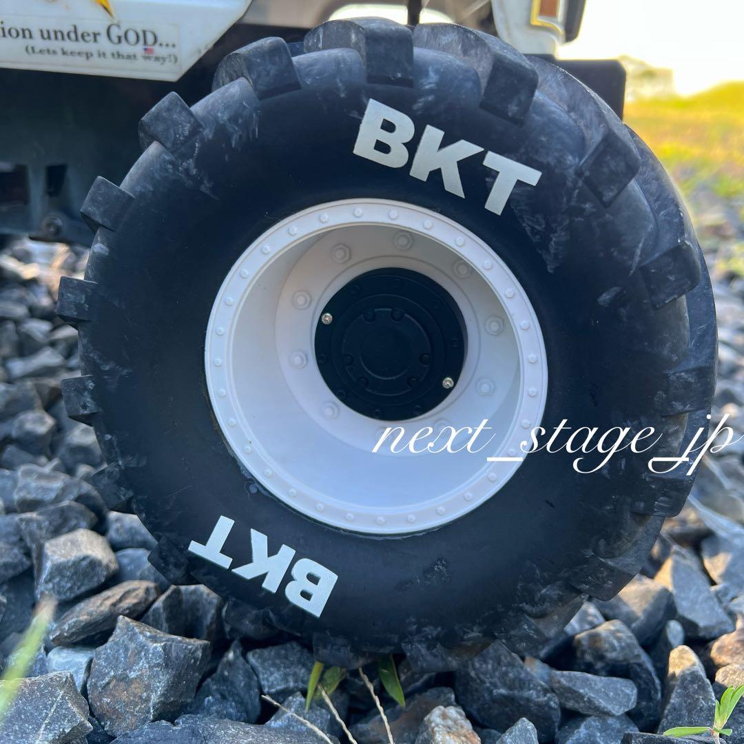 【4本】1/8 USA-1等 モンスタートラック 高品質タイヤ ホイールセット