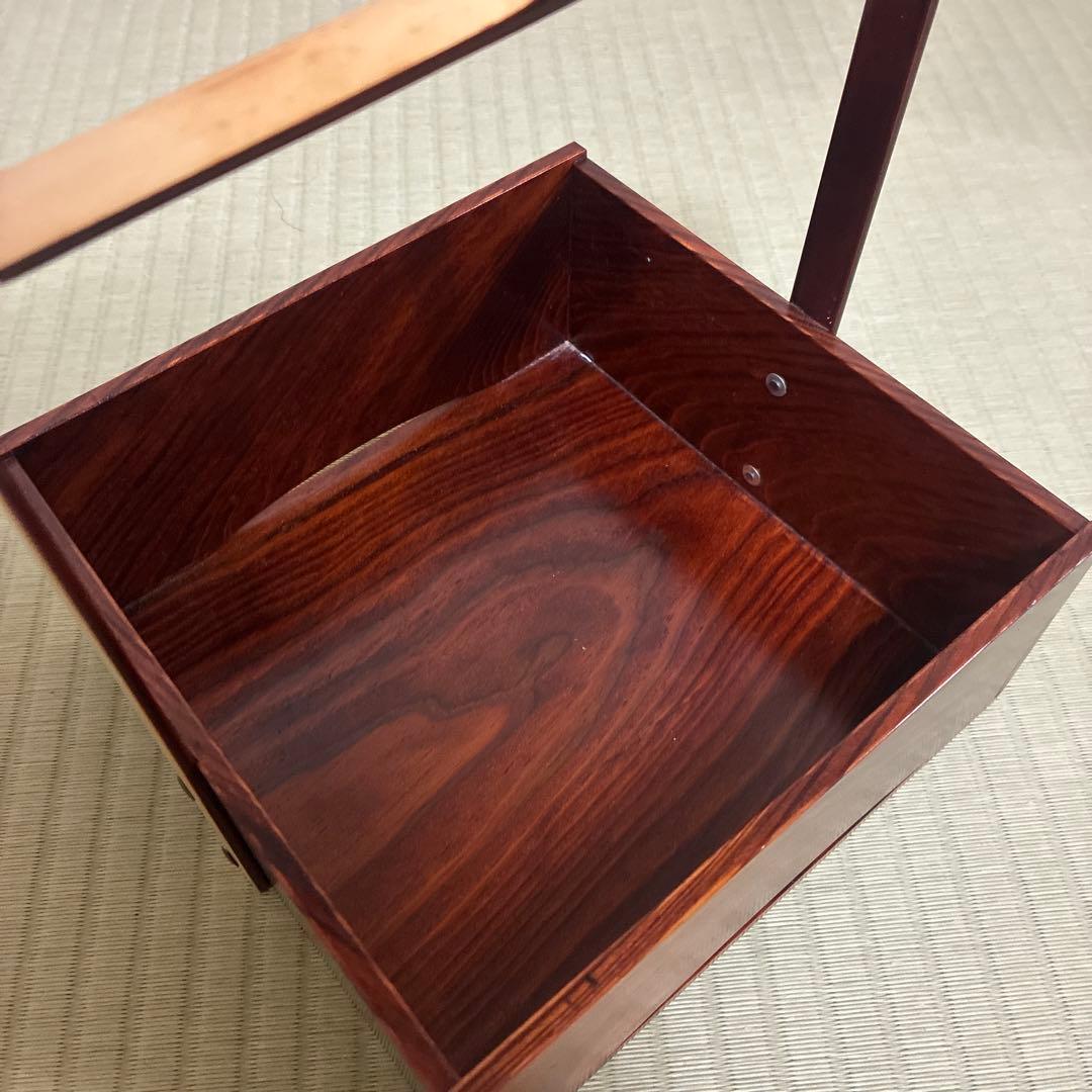 煙草盆　莨盆　淡々斎好　手付松の木