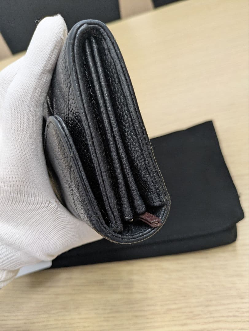 Momoセールシャネル クラシック ロング マトラッセ 二つ折り