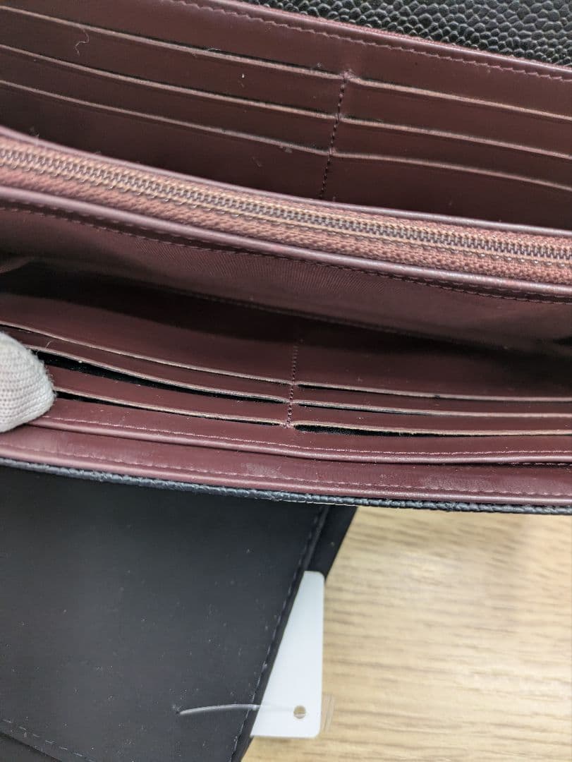 Momoセールシャネル クラシック ロング マトラッセ 二つ折り