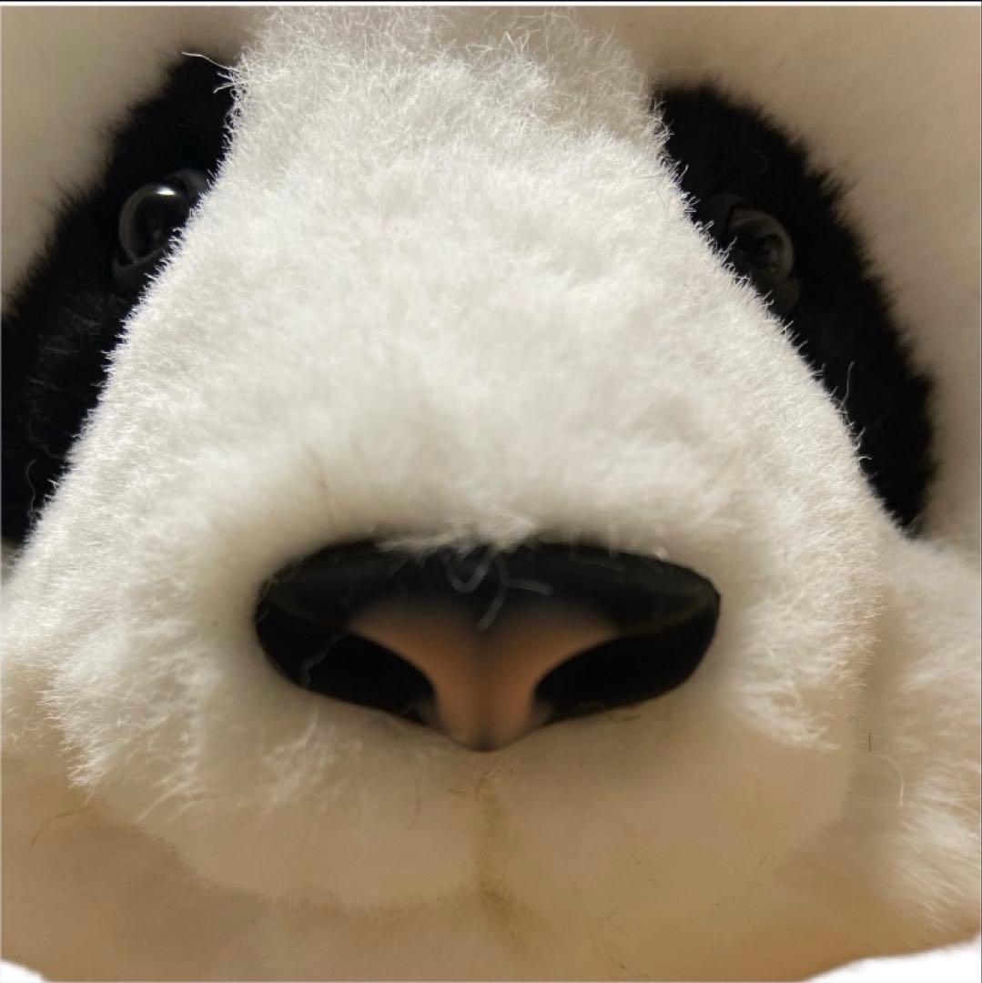 Chongker パンダ ぬいぐるみ 本物そっくり 加重 大熊猫 手作り リアル