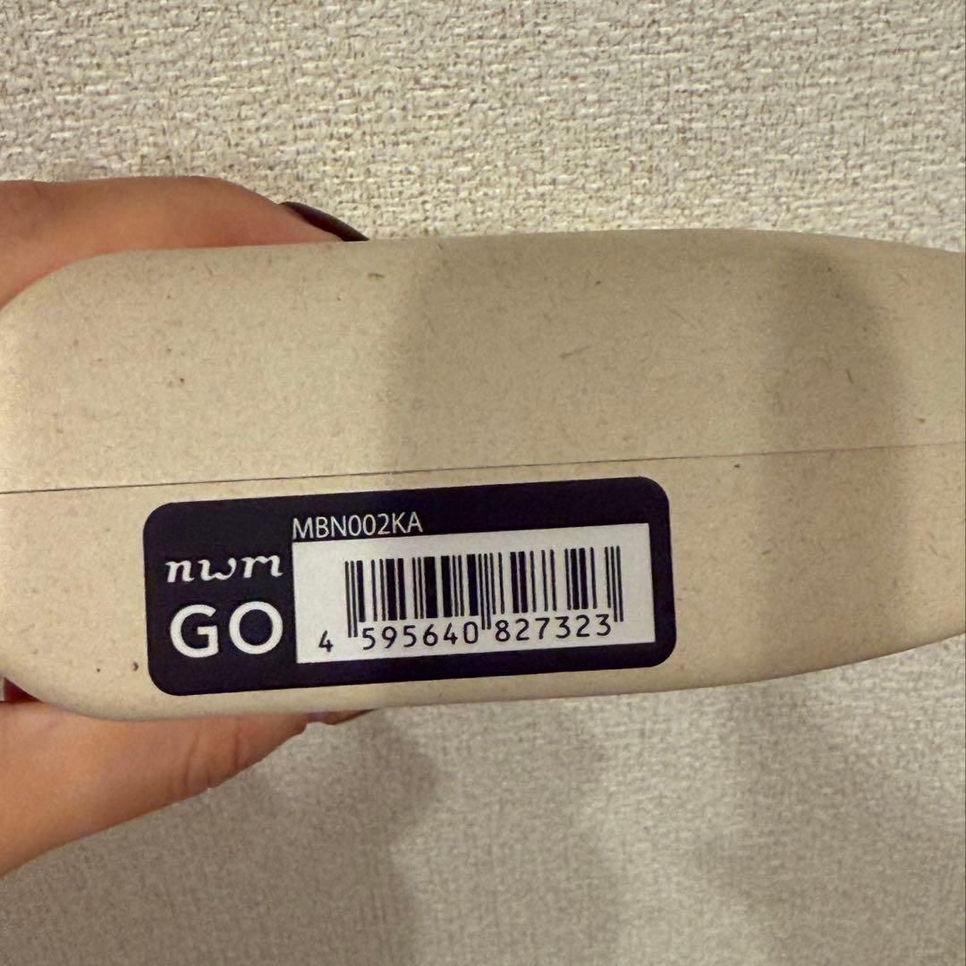 【未使用】nwm GO ワイヤレスイヤホン フォグブラック