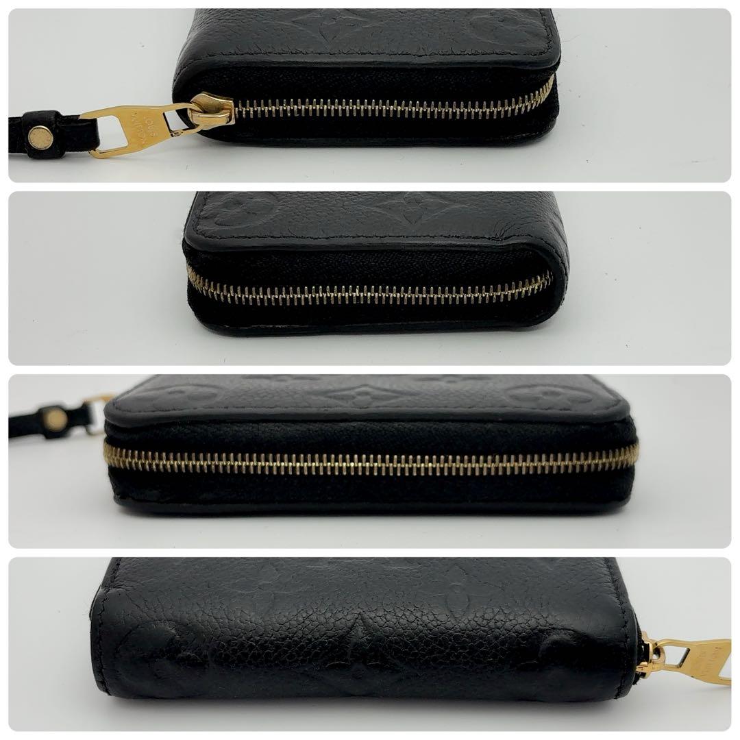 【限定価格】使用感小★ルイヴィトン アンプラント ジッピーパース 黒