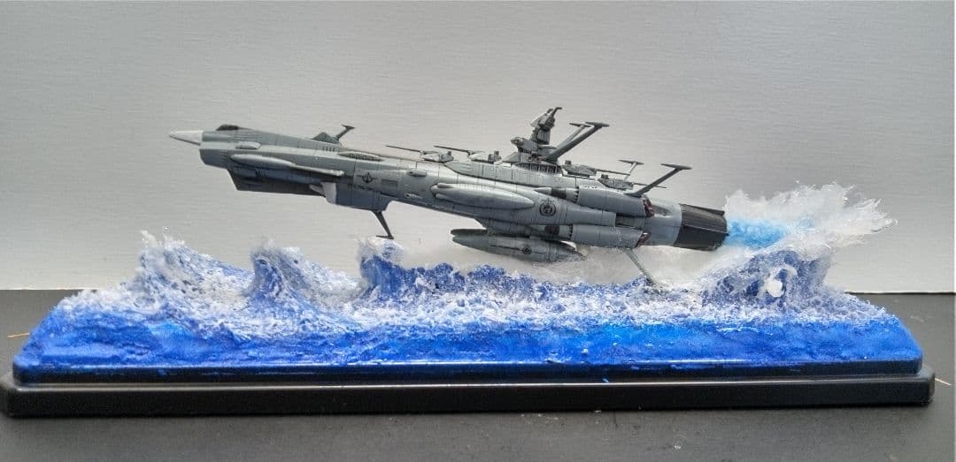 バンダイ.メカコレ.宇宙戦艦ヤマト2202 アンドロメダ ジオラマ完成品