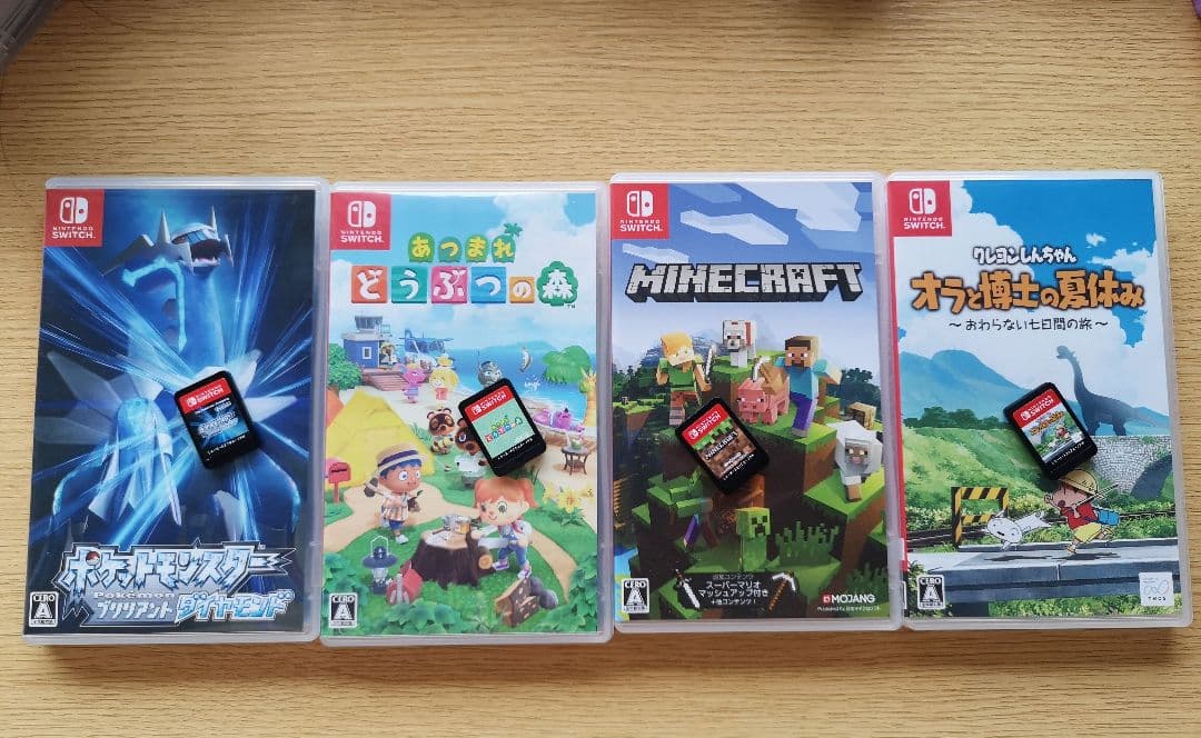 Nintendo Switch ソフト4本