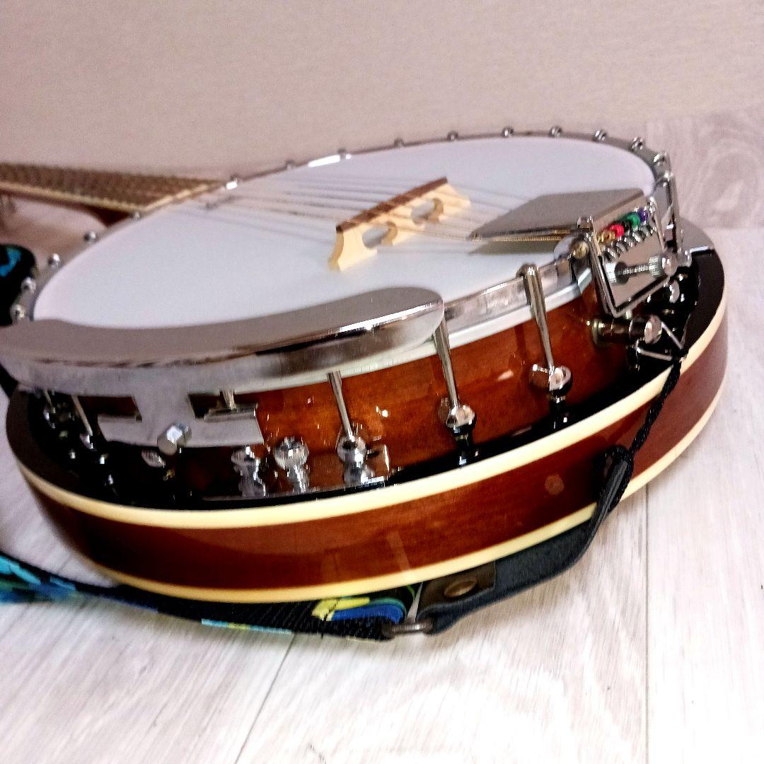 ARIA アリア ギターバンジョー SB-10G 6弦　バンジョ レモヘッド
