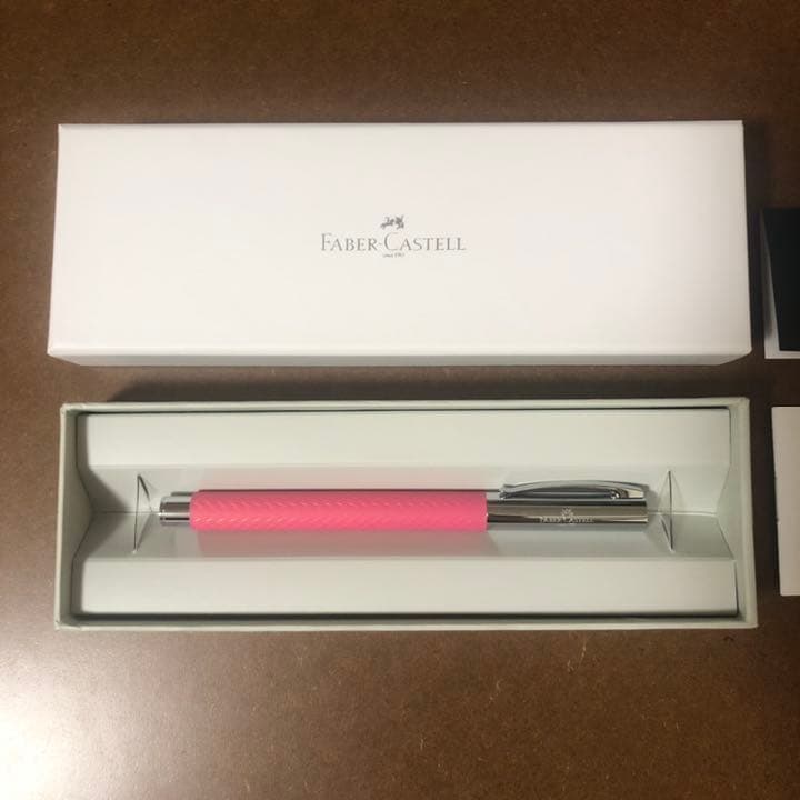 FABER-CASTELL　万年筆　アンビション オプアート ピンクサンセット