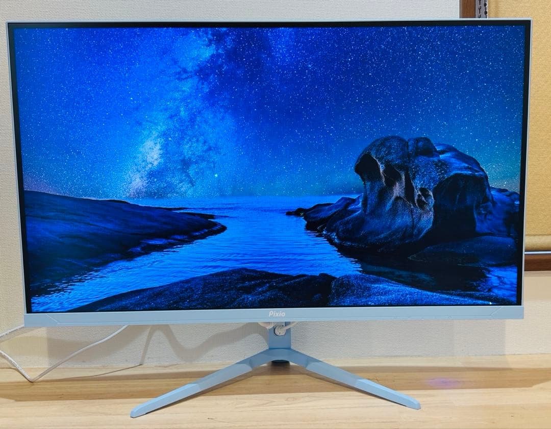 美品 Pixio PX278 Blue 27型 液晶 ゲーミングモニター