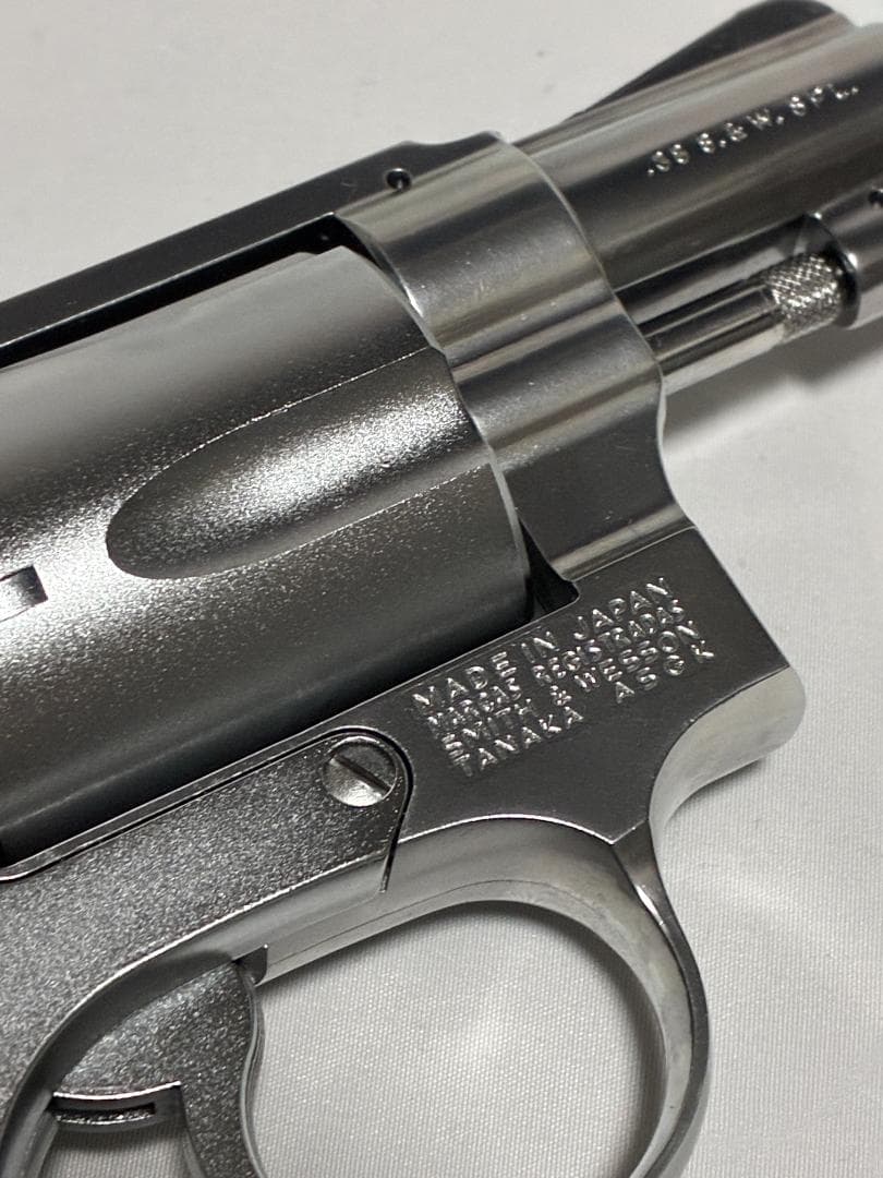 TANAKA　S&W　M60　チーフスペシャル　2インチ　ステンレスフィニッシュ