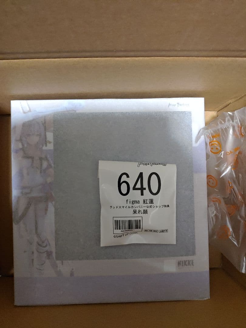 figma 勝利の女神 NIKKE 紅蓮 グッスマ特典「呆れ顔」付き