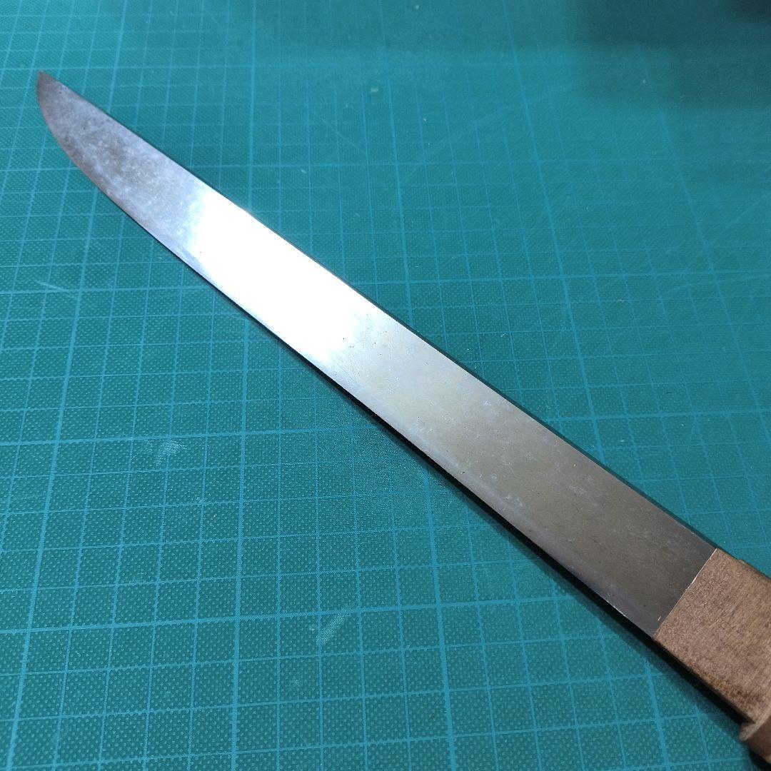 備州長船則光　短刀（登録証付き）