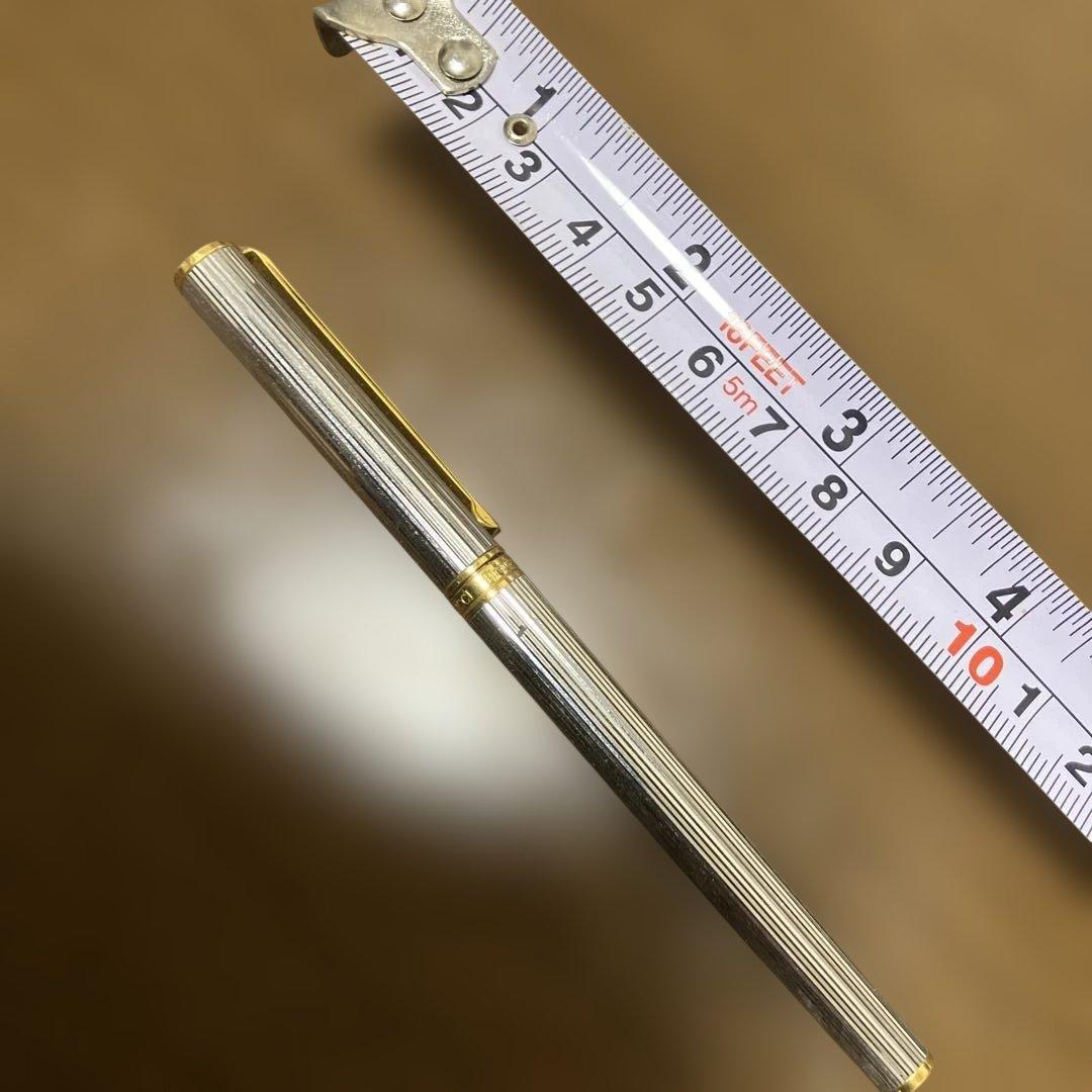 【値下げ！】グッチ　GUCCI シルバーゴールド ボールペン 本体 約14cm