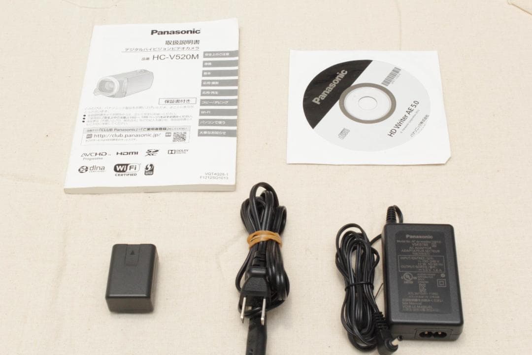 スマホ転送！Panasonic HC-V520M　ビデオカメラ